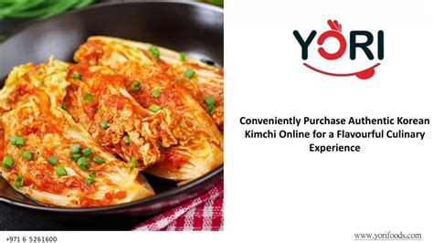 Ppt Korean Kimchi Buy Online Yorifoods Powerpoint Presentation Free Download Id12837814