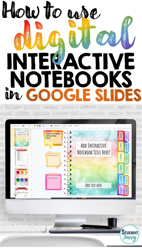 5 McC Kids: [40+] Free Digital Notebook Template Google Slides