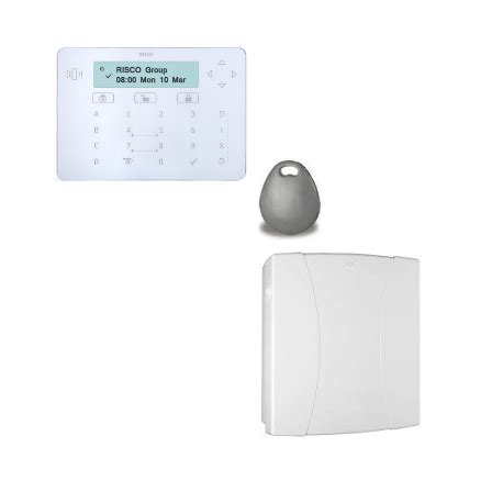 Risco LightSYS Central Wired Alarm Connected With Keyboard Keypad