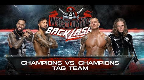 Wwe K Usos Vs Rk Bro Tag Team Titles Unification Match