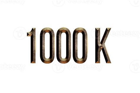 1000 K Subscribers Celebration Greeting Number With Historical Design