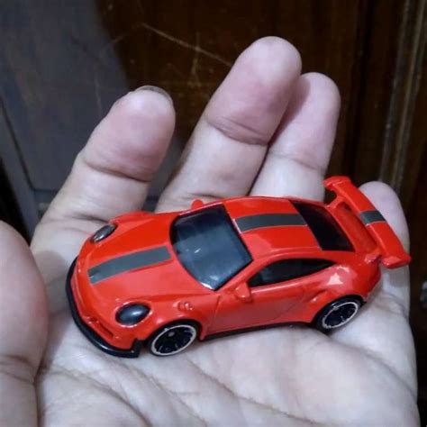 Jual Loose Porsche Gt Rs Red Merah Rivet Rare Mattel Hw Hot Wheels Sky Di Seller Dadang