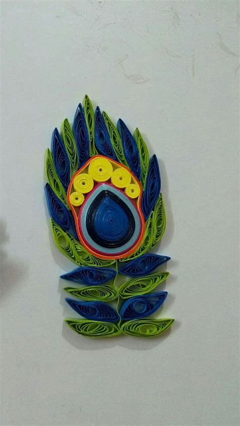 Quilling Peacock Feather Beautiful Quilling Art Quilling Peacock