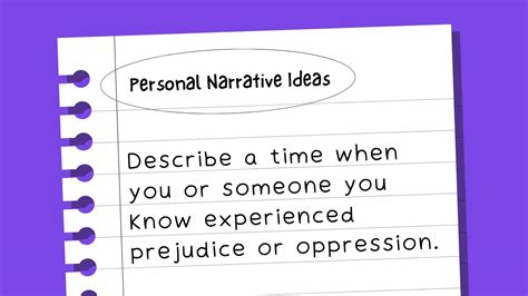 65 Engaging Personal Narrative Ideas For Kids And Teens