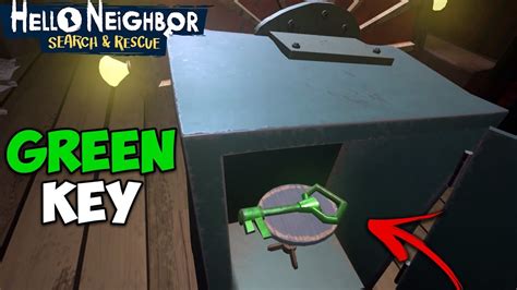 Green Key Guide Hello Neighbor Vr Search And Rescue Youtube