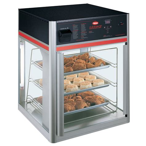 Hatco Fsd 2x Flav R Savor Two Door Holding And Display Cabinet With Three Tier Pan Rack