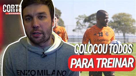 Coudet Muda Tudo E Comanda Treino Em Dia Do Jogo Contra O River Youtube