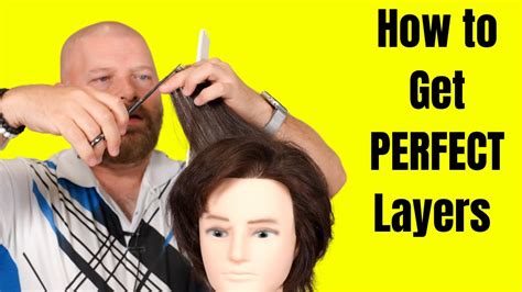 How To Get Perfect Layers In Your Hair Thesalonguy Youtube