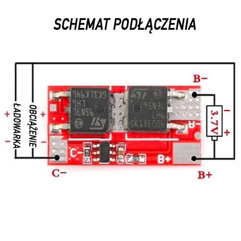 SMART BMS 7S 40A Li Ion 29 4V Moduł ładowania z balanserem i bluetooth