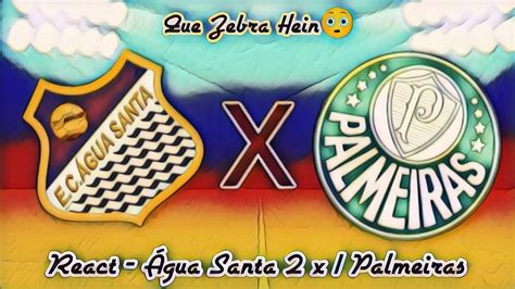 QUE ZEBRA HEIN ÁGUA SANTA 2 X 1 PALMEIRAS PAULISTÃO 2023