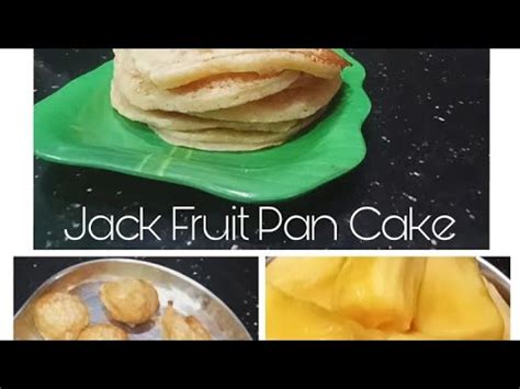 Eggless Jackfruit Pancakes Preethiyin Kaimanam Pan Cake In Tamil