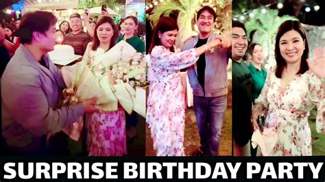 Lani Mercado Th Birthday Naiyak Sa Sorpresa Ni Bong Revilla At Mga