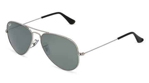 Ray Ban Rb Aviator Large Metal In Silber Grau Silber Fielmann