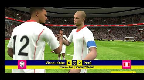 eFootball VISSEL KOBE vs PERÚ Entretenimiento Digital 3 0