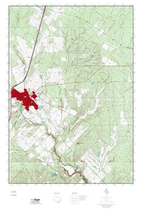 Mytopo Cotulla Texas Usgs Quad Topo Map