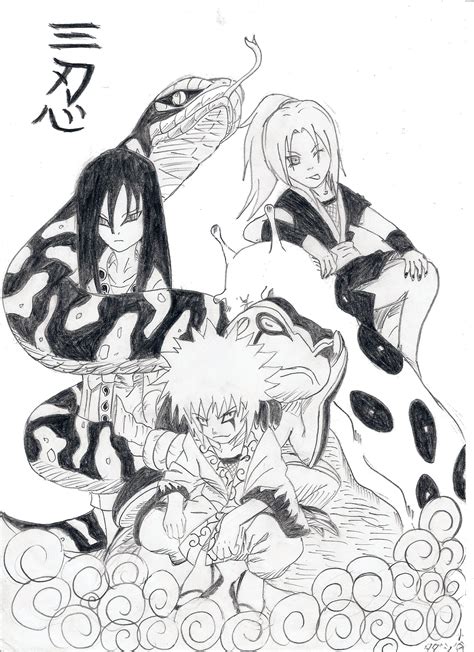 The Sannin By Ryuugami On Deviantart