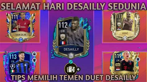 Waktunya Claim Desailly Hari Desailly Sedunia Tips Mencari Duet