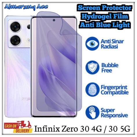 Jual Anti Gores Hydrogel Anti Blue Light Infinix Zero 30 4g 30 5g Zero