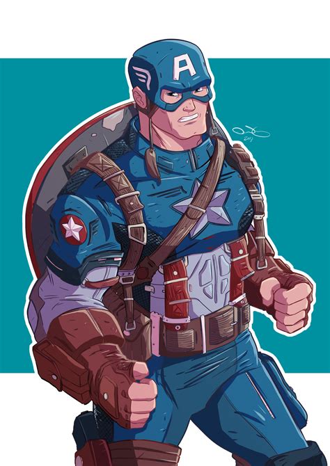 Dan Velez - Captain America Fanart