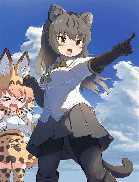 Serval And Jaguarundi Kemono Friends Drawn By Koutsuu