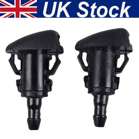 2Pcs For Kia Picanto Stonic Rio Sorento Windscreen Washer Jet Nozzle