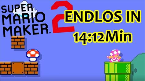 Mario Maker 2 Endless Speedrun 16 Level On Easy In 1412min Youtube