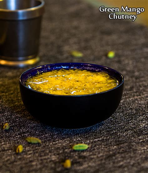 Green Mango Chutney Recipe Kacche Aam Ki Chutney Recipe Raw Mango Chutney