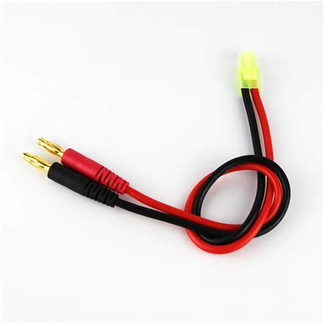 Mini Tamiya Male To Mm Banana Plug Cable Charge Lead Silicone Wire