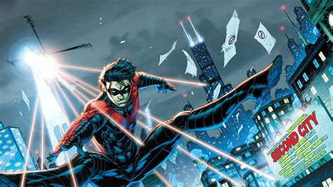 Blue Nightwing Wallpaper