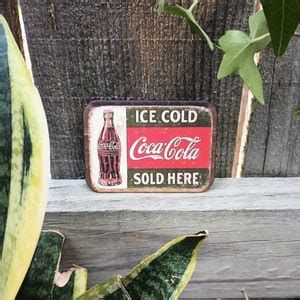 Ice Cold Coca Cola Vintage Style Magnet Coca Cola Refrigerator Magnets