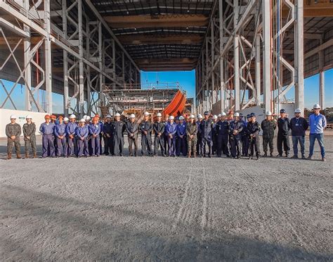 Aprendizes Marinheiros De Santa Catarina Visitam O Thyssenkrupp