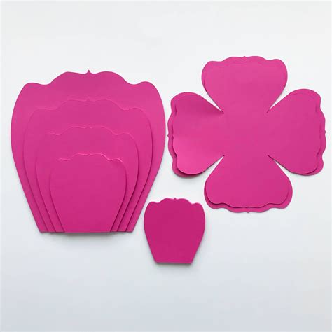 Giant Paper Flower Templates