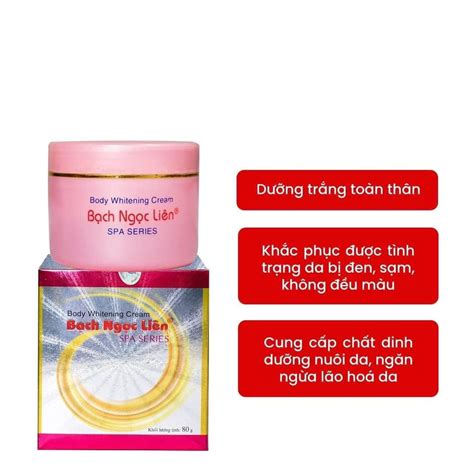 Kem Dưỡng Body Bạch Ngọc Liên Hồng Spa Series 80g Ann Com Vn