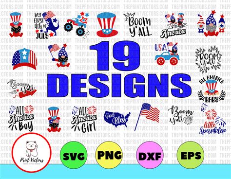 4th July Svg 4th Of July Svg Patriotic Svg Independence Day Svg Fo