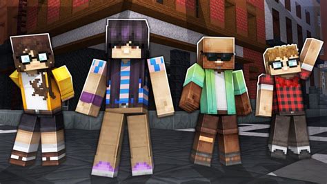 Realistic Teens HD by Square Dreams (Minecraft Skin Pack) - Minecraft ...