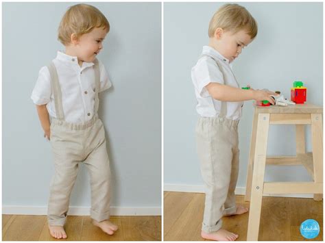 Boys Suspender Outfit, Toddler Wedding Outfit, Ring Bearer Pants, Page ...