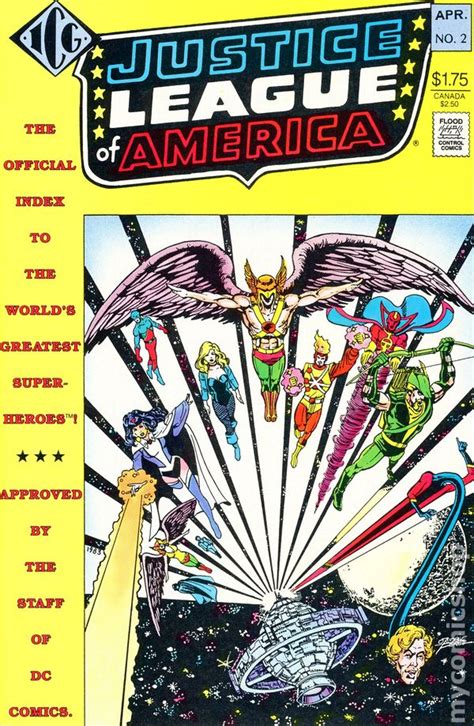 Official Justice League Of America Index 1986 Comic Books