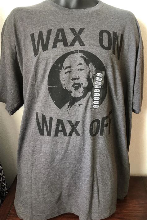 Mr Miyagi Wax On Wax Off