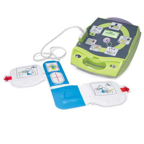 Zoll Aed Plus Automated External Defibrillator Complete With Batteries Adult Cpr Padz And