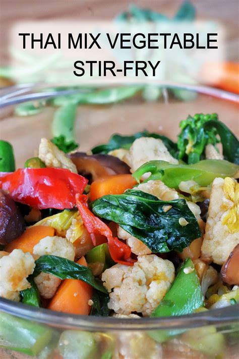 Thai Vegetable Stir Fry A Quick And Easy Authentic Thai Recipe Resep