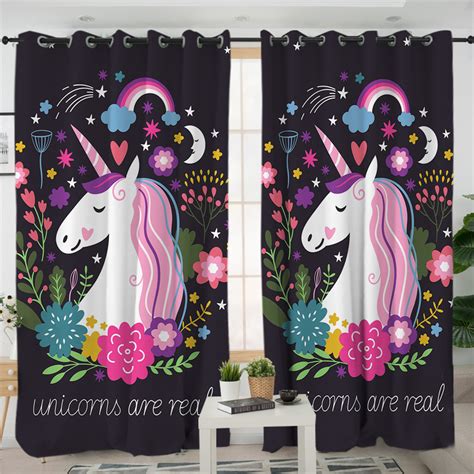 Cute Unicorn Curtain Unilovers