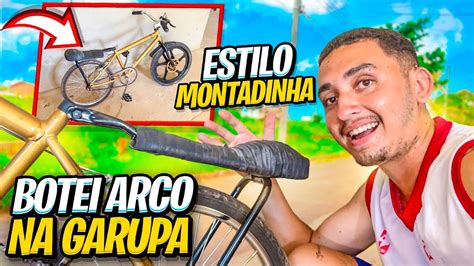 Botei Arco Na Garupa Da Bike Aro Montadinha Mxmacaxeiraoficial