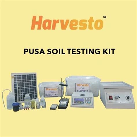 Harvesto Pusa Soil Testing Kit For Agriculture At Rs Piece In