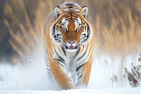 Running Tiger Wallpaper