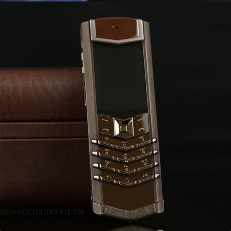 Vertu Signature S Pure Design Chocolate Thanh Socola A V V I D U N