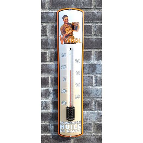 Emaille Thermometer Veedol