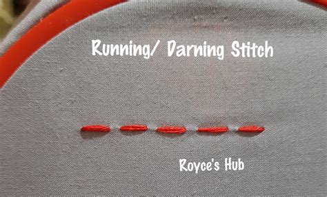 Royce S Hub Basic Embroidery Stitches Straight Stitch And Variations