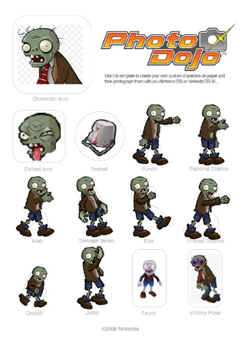 Zombie Plants Vs Zombies Template Photo Dojo Wiki Fandom