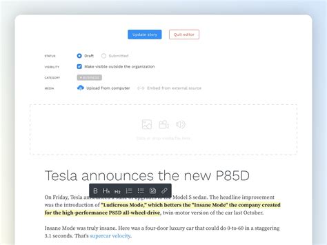 Article Editor