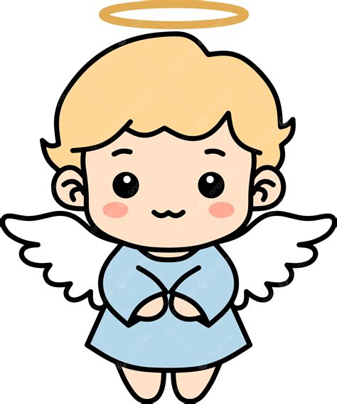 Cute Baby Angel Vector Cute Angel Baby Png And Vector With